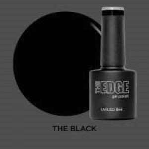 The Edge Gel Polish Black 8ml